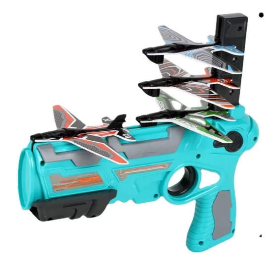 Children's Toys Airplane Launcher Children's Fun Foam Airplane Outdoor Parent-child Interaction Toy Boy Sports Flying Toy Gift - Image 5