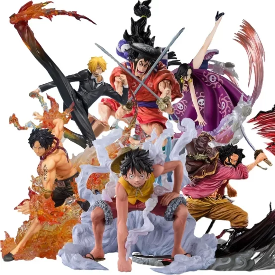 ONE PIECE Figure Anime Figure Blind Mystery Box Shanks Teach Luffy Buggy Zoro Shanzhi Nami Lucky Box Random Person Surprise Box - Image 3