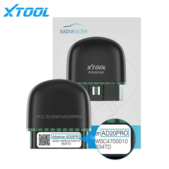 XTOOL Advancer AD20Pro OBD2 Bluetooth Scanner Full System Car Diagnostic Tool obd2 Scanner Oil Reset & Battery Test Code Reader - Image 7