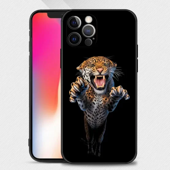 Case For Apple iPhone 15 14 14 13 12 11 Pro Max Mini XS Max XR X 7 8 Plus Cover Shell Wolf Dog Cat Bird Lion Tiger Animal - Image 12