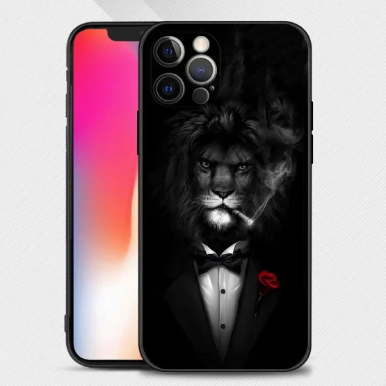 Case For Apple iPhone 15 14 14 13 12 11 Pro Max Mini XS Max XR X 7 8 Plus Cover Shell Wolf Dog Cat Bird Lion Tiger Animal - Image 10