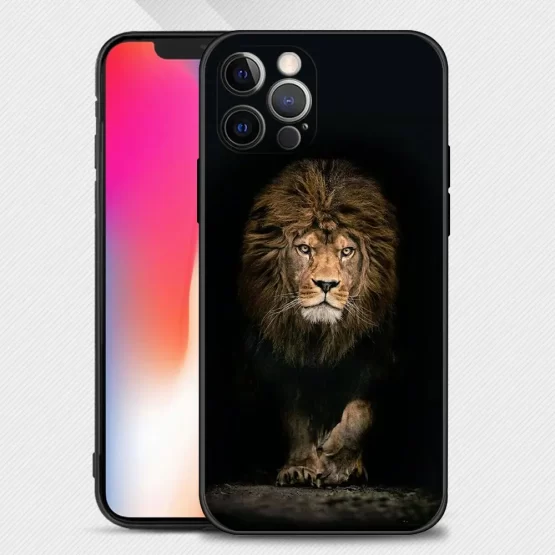 Case For Apple iPhone 15 14 14 13 12 11 Pro Max Mini XS Max XR X 7 8 Plus Cover Shell Wolf Dog Cat Bird Lion Tiger Animal - Image 9