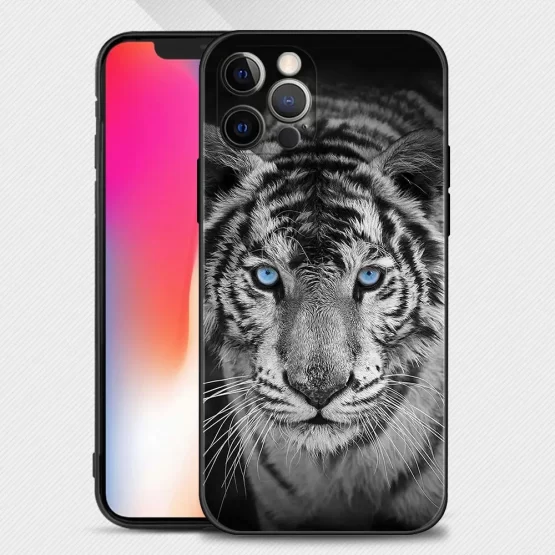 Case For Apple iPhone 15 14 14 13 12 11 Pro Max Mini XS Max XR X 7 8 Plus Cover Shell Wolf Dog Cat Bird Lion Tiger Animal - Image 7