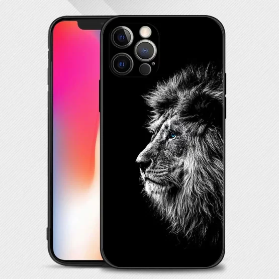 Case For Apple iPhone 15 14 14 13 12 11 Pro Max Mini XS Max XR X 7 8 Plus Cover Shell Wolf Dog Cat Bird Lion Tiger Animal - Image 14