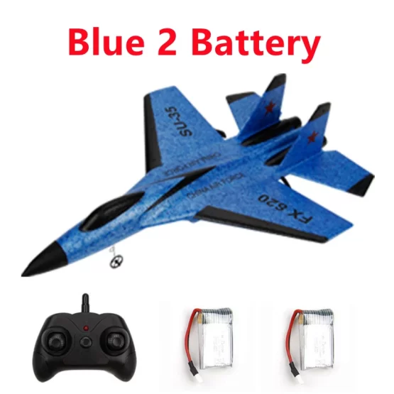 FX-620 SU-35 RC Remote Control Airplane 2.4G Remote Control Fighter Hobby Plane Glider Airplane EPP Foam Toys RC Plane Kids Gift - Image 12