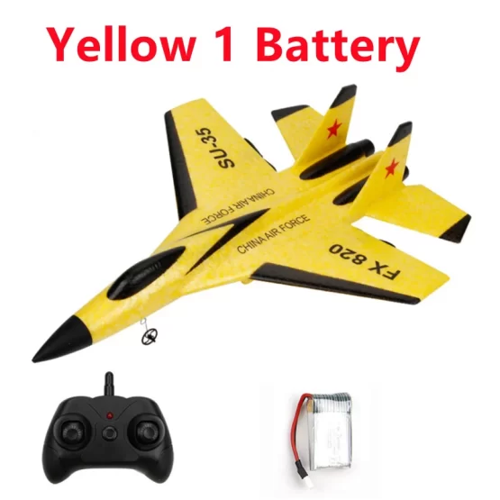FX-620 SU-35 RC Remote Control Airplane 2.4G Remote Control Fighter Hobby Plane Glider Airplane EPP Foam Toys RC Plane Kids Gift - Image 8