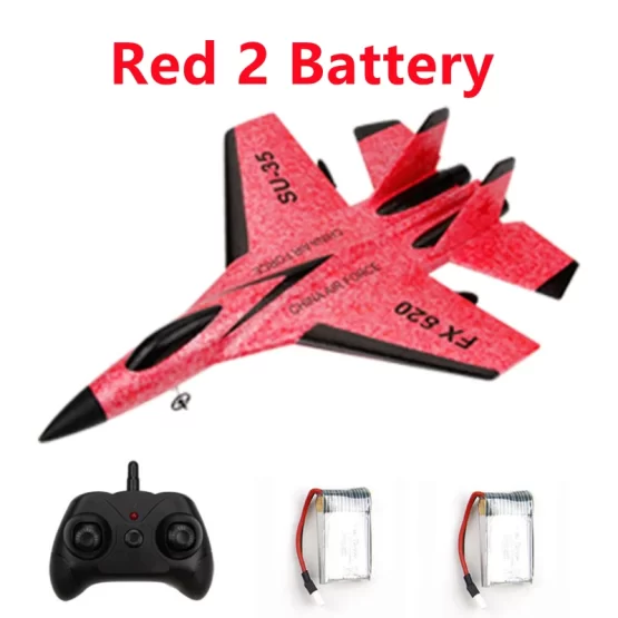 FX-620 SU-35 RC Remote Control Airplane 2.4G Remote Control Fighter Hobby Plane Glider Airplane EPP Foam Toys RC Plane Kids Gift - Image 11