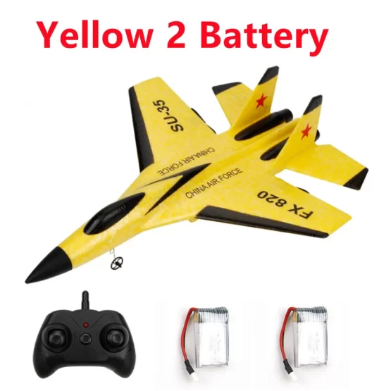 FX-620 SU-35 RC Remote Control Airplane 2.4G Remote Control Fighter Hobby Plane Glider Airplane EPP Foam Toys RC Plane Kids Gift - Image 9
