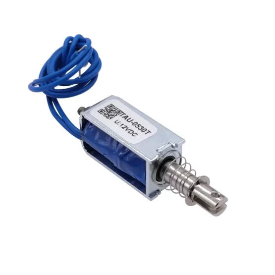 Magnetic Solenoid DC 6V 12V 24V Push&Pull Open Frame Electromagnet TAU-0530 TAU-0530T Keeping Force 700g - Image 4