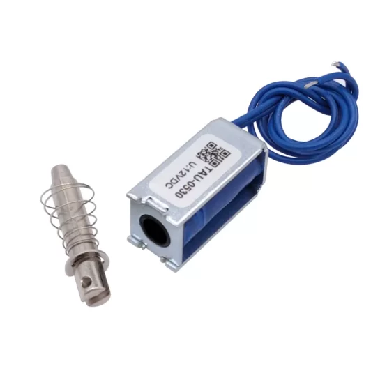 Magnetic Solenoid DC 6V 12V 24V Push&Pull Open Frame Electromagnet TAU-0530 TAU-0530T Keeping Force 700g - Image 3