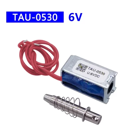 Magnetic Solenoid DC 6V 12V 24V Push&Pull Open Frame Electromagnet TAU-0530 TAU-0530T Keeping Force 700g - Image 8