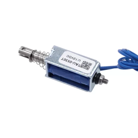 Magnetic Solenoid DC 6V 12V 24V Push&Pull Open Frame Electromagnet TAU-0530 TAU-0530T Keeping Force 700g - Image 5