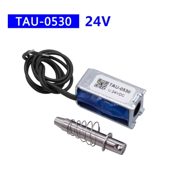 Magnetic Solenoid DC 6V 12V 24V Push&Pull Open Frame Electromagnet TAU-0530 TAU-0530T Keeping Force 700g - Image 10