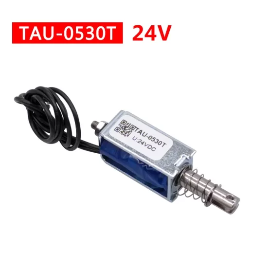 Magnetic Solenoid DC 6V 12V 24V Push&Pull Open Frame Electromagnet TAU-0530 TAU-0530T Keeping Force 700g - Image 7