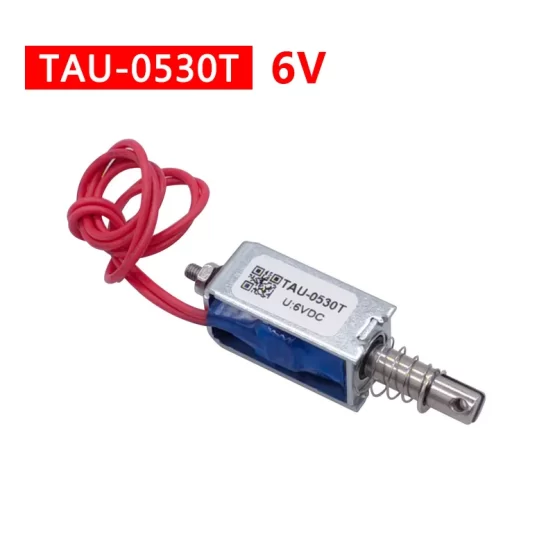Magnetic Solenoid DC 6V 12V 24V Push&Pull Open Frame Electromagnet TAU-0530 TAU-0530T Keeping Force 700g - Image 11