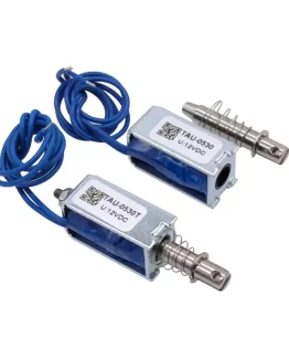 Magnetic Solenoid DC 6V 12V 24V Push&Pull Open Frame Electromagnet TAU-0530 TAU-0530T Keeping Force 700g
