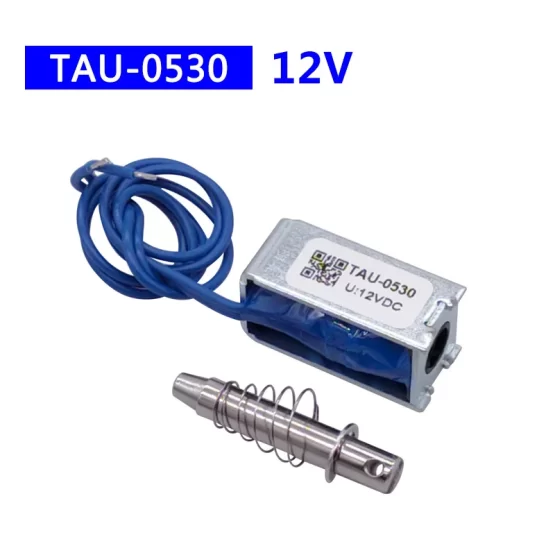 Magnetic Solenoid DC 6V 12V 24V Push&Pull Open Frame Electromagnet TAU-0530 TAU-0530T Keeping Force 700g - Image 9